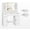 white, variant on Vanity Desk with Mirror and Adjustable LED Lights - 2 Glass Cabinets, 2 Spacious Cabinets, 3 Wavy Drawers - Makeup Dressing Table for Bedroom