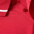 thumbnail image 5 of Felirenzacia Men’s Moisture Wicking Golf Polo Shirt, Short Sleeve Breathable Quick Dry Tee for Big and Tall Men, Red,4XL, 5 of 7