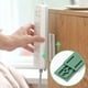 thumbnail image 3 of Soportes para regleta, soporte para regleta autoadhesivo, fijador de regleta autoadhesivo para placa de alimentación, control remoto almacenado en cocina, hogar y oficina (4 unidades, verde, B), 3 of 5