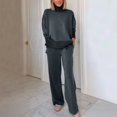thumbnail image 2 of ZJXFGS Sweat Suits For Womens 2 Piece,Two Piece Sets For Women,Pantsuits For Women Casual,Track Suits For Women Set,Sets For Women,Sweatshirt Set,Winter Sets Women 2 Piece Outfits,Gray,M, 2 of 9