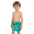 thumbnail image 4 of FcBaudy Children's Pocket Shorts Drawstring Elastic Printed Casual Swim Trunks five point pants, 4 of 8
