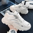thumbnail image 3 of 2024 zapatos deportivos informales para hombres, cómodos zapatos de moda para exteriores para las cuatro estaciones, zapatillas de deporte para hombres, zapatillas deportivas con cordones y plataforma, 3 of 4