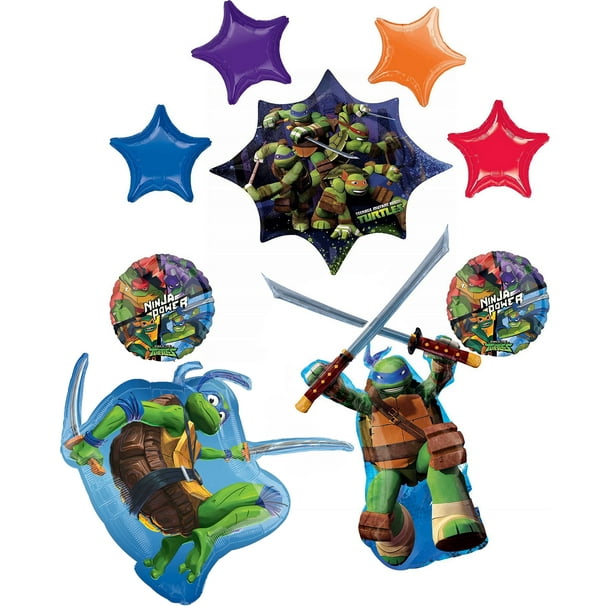 Teenage Mutant Ninja Turtles Party Supplies TMNT Leonardo's Birthday