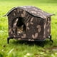 thumbnail image 5 of Casa para gatos callejeros al aire libre, refugio para gatos salvajes, tela Oxford, resistente a la intemperie para jardín, 45 cm x 35 cm x 38 cm, 5 of 7