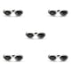 thumbnail image 1 of Greeniant 1 par de gafas de sol para mascotas, gafas de snowboard informales plegables, color blanco Type2 NO2, 1 of 6
