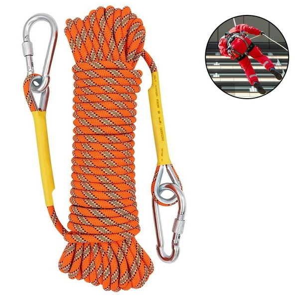 Static Climbing Rope Accessory Cord Equipment (10M) Escape Rope Ice  Climbing Equipment Fire Rescue Rope 