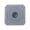 Grey-12.5cm, variant on VMWMSSR Square Silicone Kitchen Sink Strainer, Anti-Clog Drain Filter With Suction Cups For Kitchen Sink & Bathroom Drain Black-12.5cm