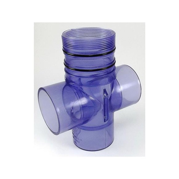 2 in. Body Diverter Valve Assembly, Clear