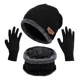 thumbnail image 1 of Bufanda, Gorro Y Guantes Tejidos Térmicos, 4 Uds., 1 of 8