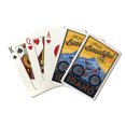 thumbnail image 1 of Idaho, Life is a Beautiful Ride, Bike and Mountain, Lantern Press, Premium Playing Cards, 52 Card Deck with Jokers, USA Made, 1 of 5