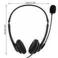 thumbnail image 1 of Auricular USB Ordenador portátil Auriculares con cable Juegos en línea Chat en línea Auriculares de control de línea montados en la cabeza Inevent EL4909-00B, 1 of 6