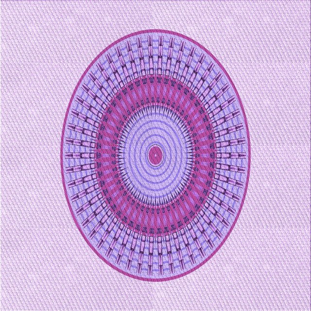Ahgly Company Tapis d'Intérieur Lavable à la Machine, Carré, Transitionnel, Violet, Tapis de Zone, 4 Pieds Carré
