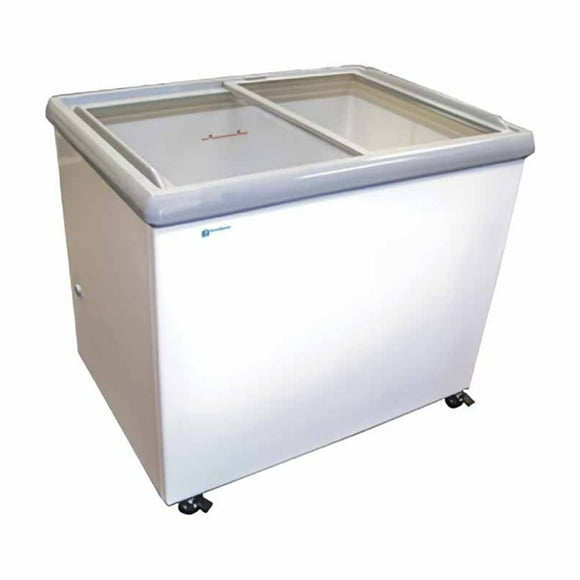 Excellence Industries SPOT-6HC 44 1/4" Dual Temperature Ice Cream Freezer - White, 115v