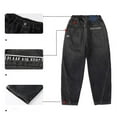 thumbnail image 4 of Nskgu Boys Baggy Jeans Loose Wide Leg Denim Pants Cargo Pocket Trendy Casual Jeans for Youth Teens, 4 of 6