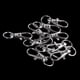 thumbnail image 4 of 60 Piezas de Broche de Metal Giratorio de Clips de Langosta para Diy de Bolsas Plateado, 4 of 8