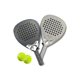 thumbnail image 5 of Pala de Padel AW Fibra de Carbono Blanca Tecnología Goma EVA 18K 375 grs para Hombre, 5 of 6
