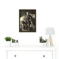 thumbnail image 2 of Portrait US President Theodore Roosevelt Bull Moose A4 Artwork Framed Wall Art Print, 2 of 4