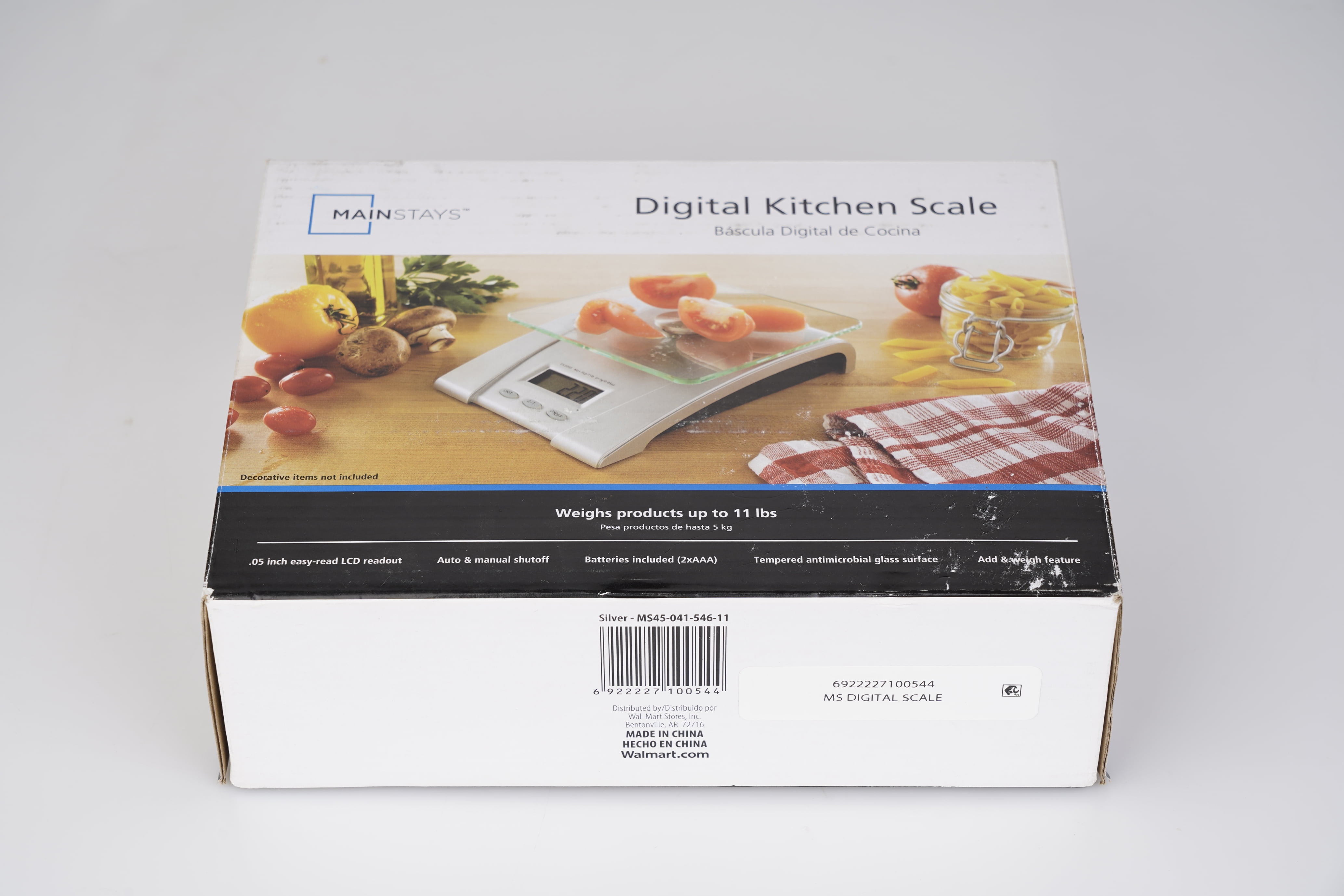 Comprar Pesa Digital Mainstays Para Cocina - 1 Unidad