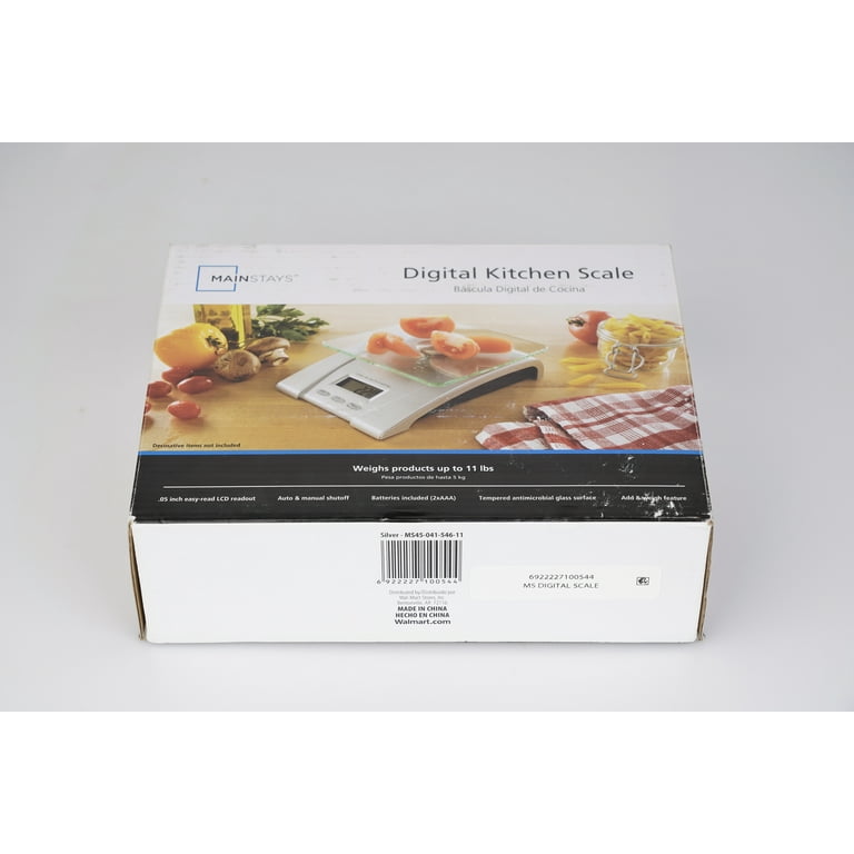 Mainstays digital glass scale 2025