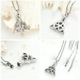 thumbnail image 3 of Celtic Knot Triquetera Cremation Jewelry for Ashes Urn Necklace Lockets Memorial Jewelry, 3 of 5