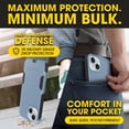 thumbnail image 7 of OtterBox Commuter MagSafe Case for iPhone 17e/16e/15/14/13 – Blue/Black – Slim, Shockproof, Dual Layer Drop Protection, 7 of 7