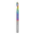 thumbnail image 2 of Punching Step Drill 1pc Single Flute Solid Tungsten Carbide Alloy End Mill, DLC Coating Milling Cutter For Aluminium, 2 of 8