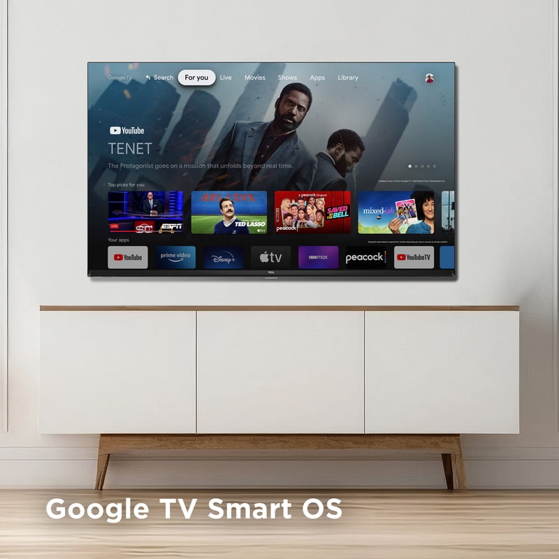 TCL 40" Class S3 (40S350G) 1080p FHD HDR LED Smart TV with Google TV gallery view