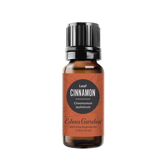 Edens Garden Cinnamon- Leaf Essential Oil- 100% Pure Premium Grade, Undiluted, Natural, Therapeutic, Aromatherapy, The Best for Diffuser, Candle, Laundry, Humidifiers 10 ml (.33 fl oz)