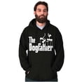 thumbnail image 5 of Funny Family The Dog Father Joke Men's Big & Tall Graphic Hoodie Brisco Brands 2X, 5 of 6