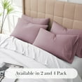 thumbnail image 4 of Southshore Fine Living, Inc. Hotel Quality Pillow Covers for Full, Twin or Queen Pillows, Lavender, 4 of 8