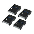 thumbnail image 1 of 4 Pcs Outil de Déplacement pour Meubles 350 kg Rouleau de Déplacement pour Meubles Robuste avec Freins Poulie Mobile Machine à Laver Table Transport, 1 of 8