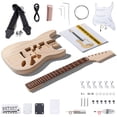 thumbnail image 1 of Leo Jaymz DIY ST Style Electric Guitar Kits with Poplar Body and Maple Neck - Laurel Fingerboard and All Components Included (ST, 1 of 8