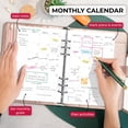 thumbnail image 4 of Clever Fox Weekly Planner Binder &acirc; Goal Setting Planner for Time Management & Weekly Tasks &acirc; Work & Life Organizer with, 4 of 6