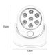 thumbnail image 3 of 7 LED Wireless 360 Degrees Rotation Motion Activated Sensor Ultra Bright Night Light Automatic Infr, 3 of 5