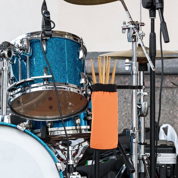 GETAJGHSD 1Pc Professional Drumstick Storage Barrel with Durable Oxford Cloth and Alloy Build