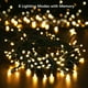thumbnail image 2 of Cadena de luces solares para exteriores, 20 m, 200 luces LED solares para interiores, impermeables, 8 modos, luces decorativas para jardín, patio, árboles, vallas, hogar, Navidad, boda (cuatro colore, 2 of 5