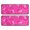 Pink Ribbon Pattern-1, variant on Kitchen Rugs Sets Of 2,Pink Breast Cancer Anti Fatigue Kitchen Mat Rugs Non Slip Washable,Decorative Kitchen Floor Mats for Kitchen,Sink,Laundry,17"x47" 17"x47"
