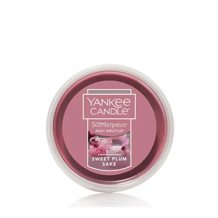 Yankee Candle SWEET PLUM SAKE Easy Meltcup for Scenterpiece 2.2oz