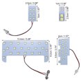 thumbnail image 4 of Ofertas únicas 1 juego 5050SMD 6000K luces de techo interiores para automóvil para Toyota Corolla Sports 2018-2022 luz LED blanca, 4 of 6