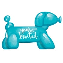 Party Balloon Animal Invitations(8 invitations)