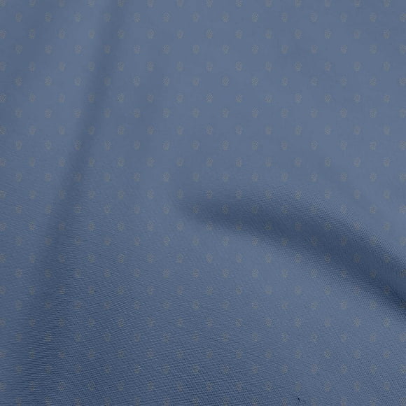 oneOone Polyester Spandex Blue Fabric Abstract Dress Material Fabric Print Fabric By The Yard 56 Inch Wide