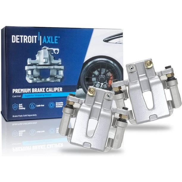 Detroit Axle Pair Rear Brake Calipers w/Brackets Replacement for 300