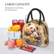 thumbnail image 5 of Disketp Cute Panda Sunflower Bolsa Térmica para Almuerzo, Lonchera con Abertura Amplia y Gran Capacidad, Organizador Reutilizable para Mujeres, Hombres y Adultos, 5 of 6