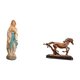 thumbnail image 5 of Estatua de María, figura de resina de , escultura coleccionable con delicados detalles realistas, ideal para el hogar,, 5 of 8