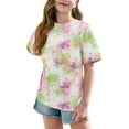 thumbnail image 3 of Mode Mignonne pour Garçons Tout-Petits, Imprimé Dégradé, Manches Courtes Amples et Douces, 3 of 8