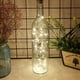 thumbnail image 4 of Lámparas de botella de vino blanco de 2 m para bricolaje para decoración al aire libre, cadena de luces solares con forma de corcho de 20 LED a prueba de agua, 4 of 8