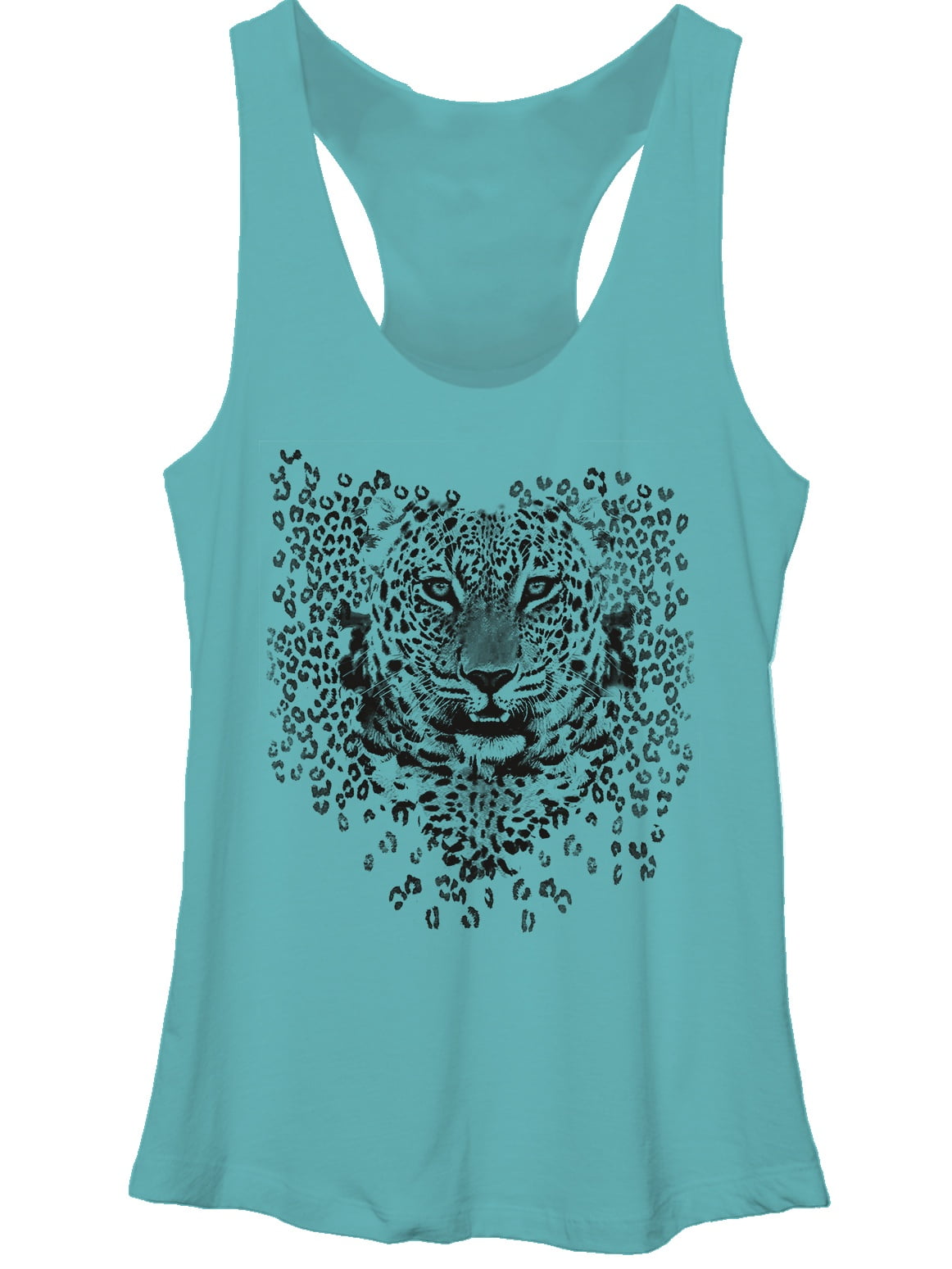leopard tank top dress