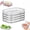 Four Layers, variant on Multi-layer Food Storage Box with Lid, Deli Meat Ham and Cheese Container for Fridge, Stackable Container Set for Meal Prep, Fridge Organization, Pantry Storage, Deli Meat Container (Two Layers)