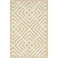thumbnail image 4 of SAFAVIEH Newport Kasandra Geometric Cotton Area Rug, Beige/White, 5'6" x 8'6", 4 of 8