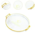 thumbnail image 6 of TISHITA Jewelry Storage Tray Bathroom Vanity Tray with Handle Coffee Table Tray Food Dessert Serving Tray for Party Table Centerpiece Clear, 6 of 8